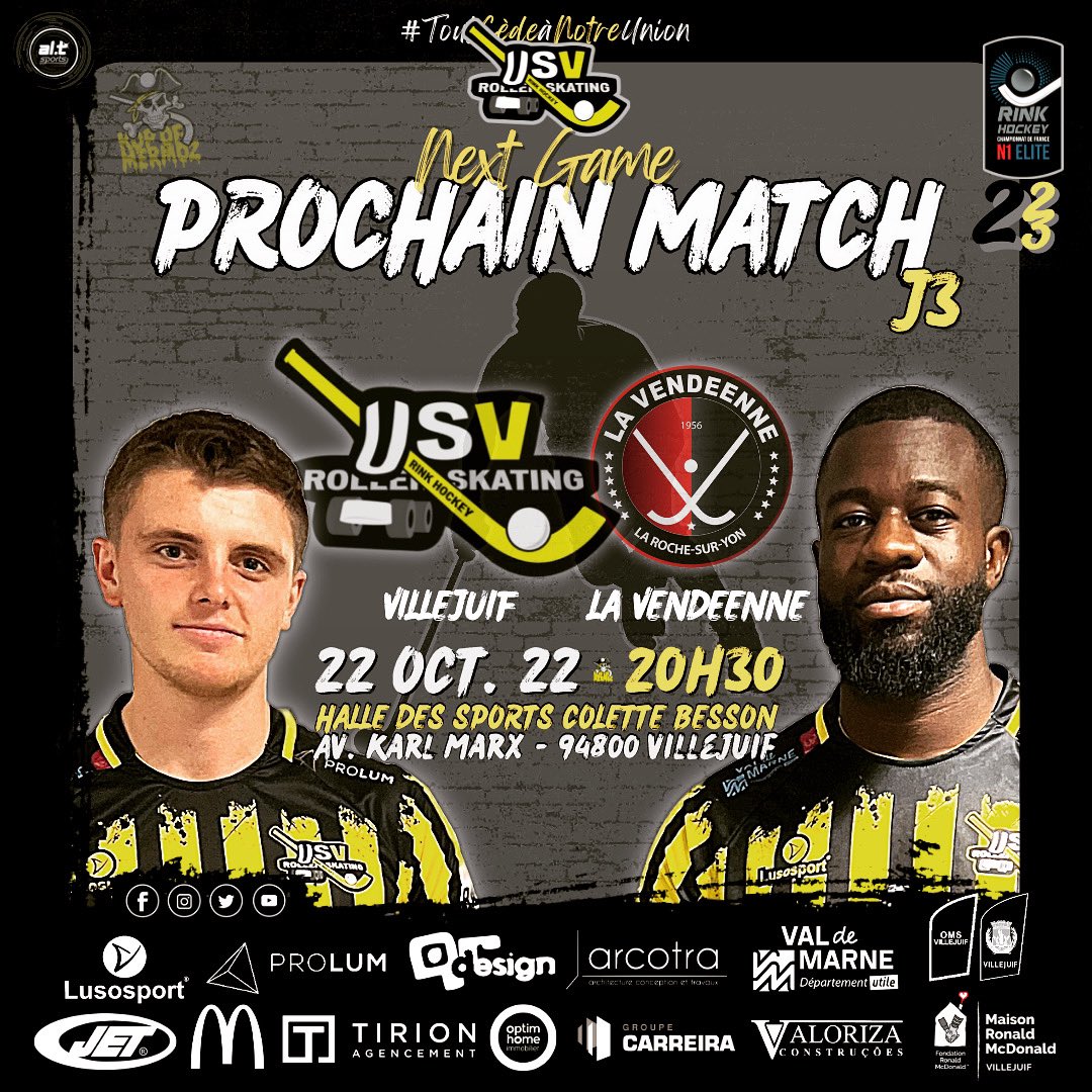 ⚫️🟡USV Rink Hockey 🟡⚫️ tweet media