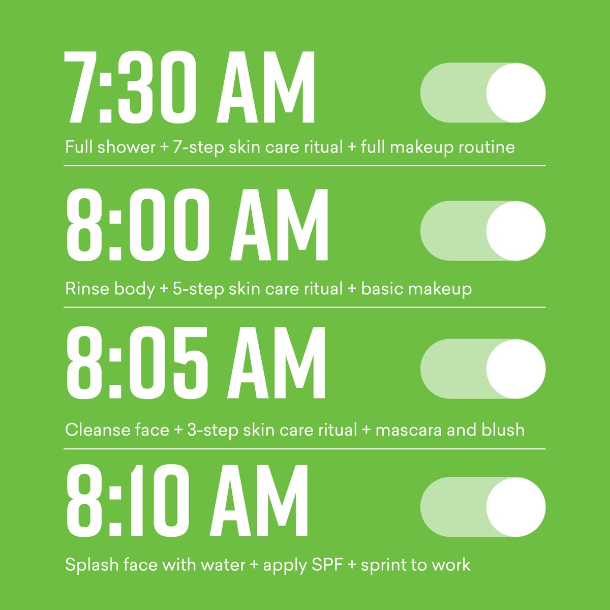NSskin's tweet photo. Always hitting the snooze button? We can relate! Even if you're running late, you can still slather on some #NaturallySerious Mineral Sun Defense Moisturizer Broad Spectrum Sunscreen SPF 30 💚 Visit https://t.co/m1ycodWXCW to shop! https://t.co/tTVHXqwxHx
