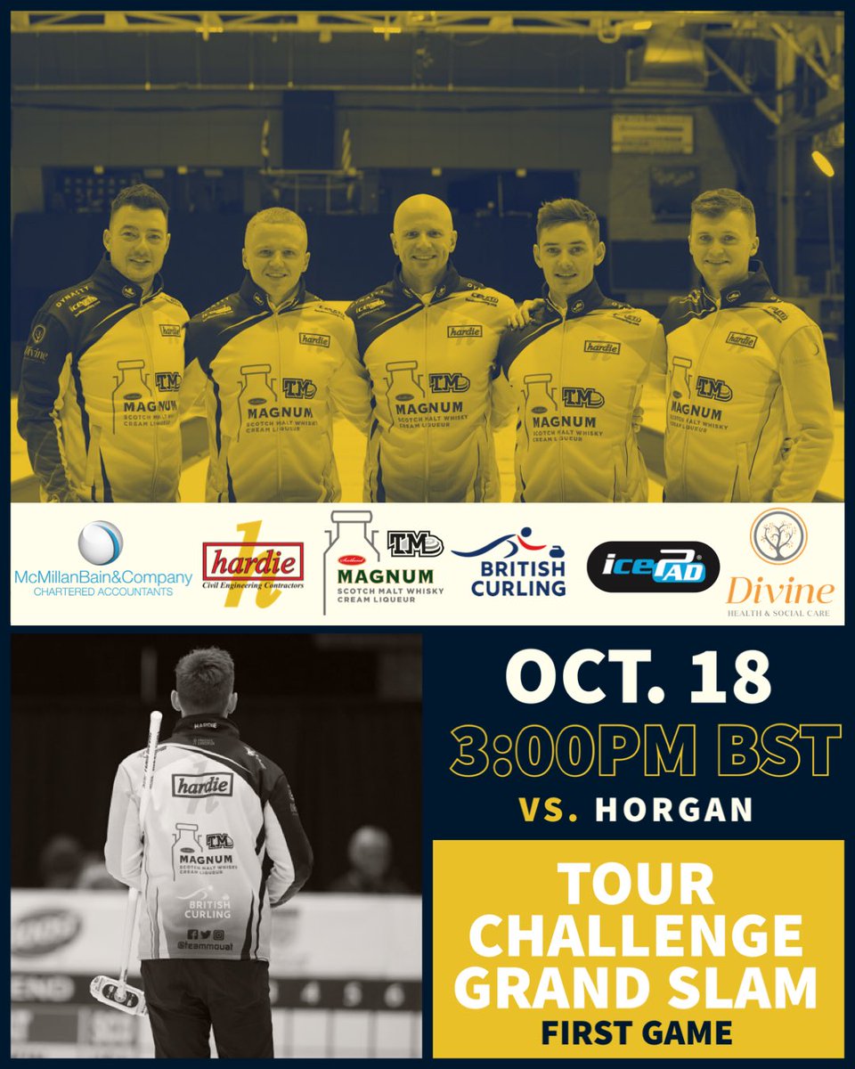 We are excited to get started at the Tour Challenge <a href="/grandslamcurl/">Grand Slam of Curling</a> tomorrow! Hopefully we will get to see you on 📺 this week 👋