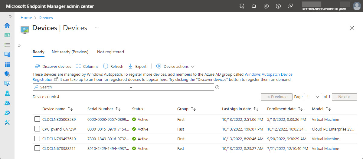 New blog post: Registering devices with the Windows Autopatch service
petervanderwoude.nl/post/registeri…
#MSIntune #Intune #MSIntunePowered #MEM #MEMpowered #MDM #Windows10 #Windows11 #WindowsAutopatch