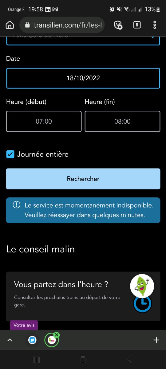 pinktonik's tweet photo. @LigneH_SNCF @Ceci55194845 Et juste publier un pdf des horaires, qui doit probablement exister, et rendre vraiment service aux usagers tel un CM de type qualitatif? Possible 🙏? https://t.co/6VetrE8evp