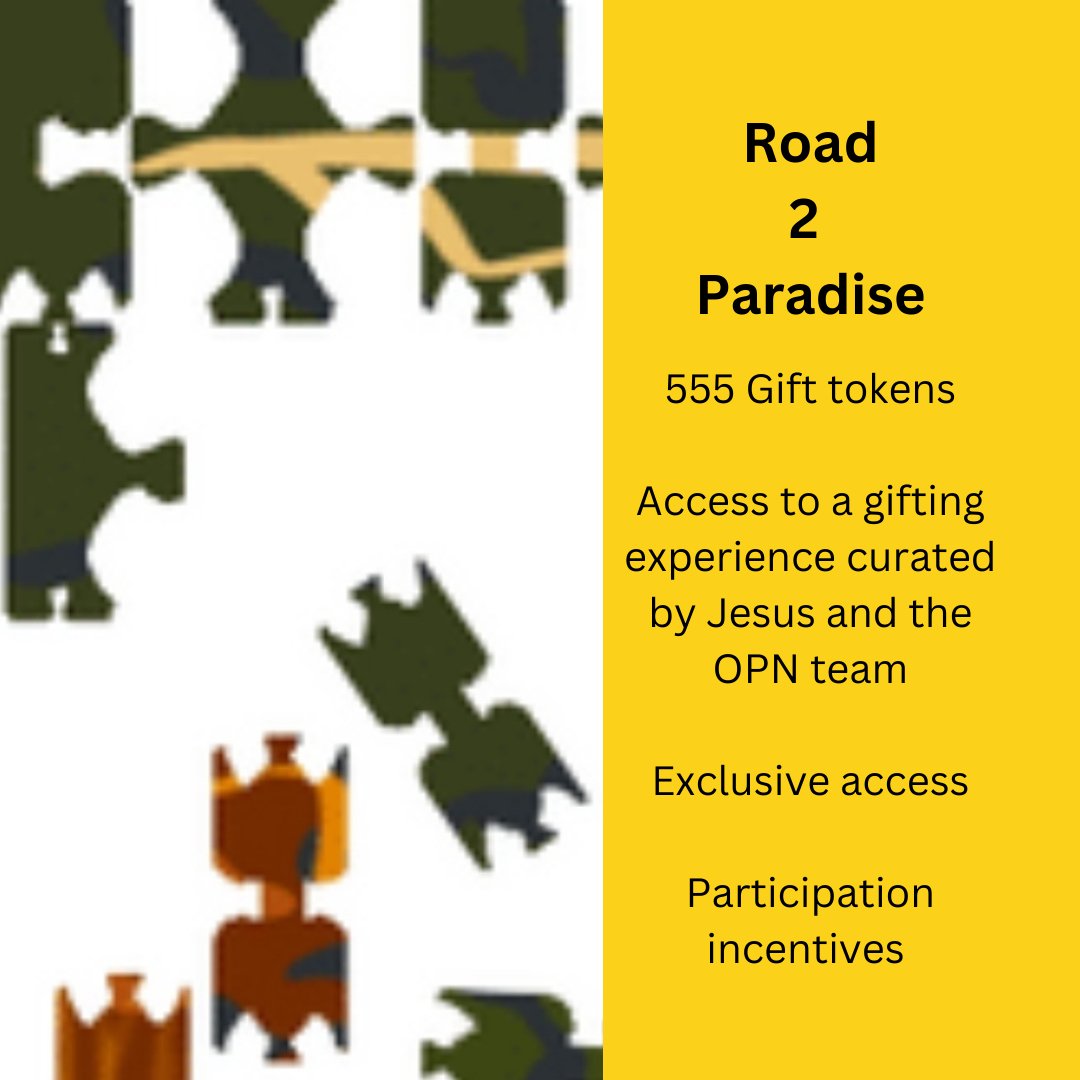 OPNSourcellc's tweet photo. Our @opnproject1010 collection will be released once our
"Road 2 Paradise" (R2P) #NFTcolletion is sold out.
Those who MINT R2P will receive a project 1010 #NFT via #airdrop for each R2P minted

Here is more information on our
Road 2 Paradise collection.
Be part of the #555club! https://t.co/pTtEIlRgBo