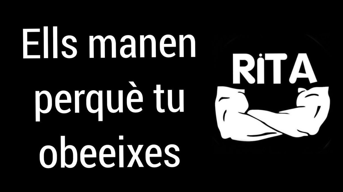 RocaMarsroca's tweet photo. @RiTA_clic Qui ho ha dit? No es sent gaire fort . I si alcem una mica la veu? #FemRiTA #QuetreballiRiTA #AturadaGeneral #INDEPENDÈNCIA https://t.co/GqY86zCZLb