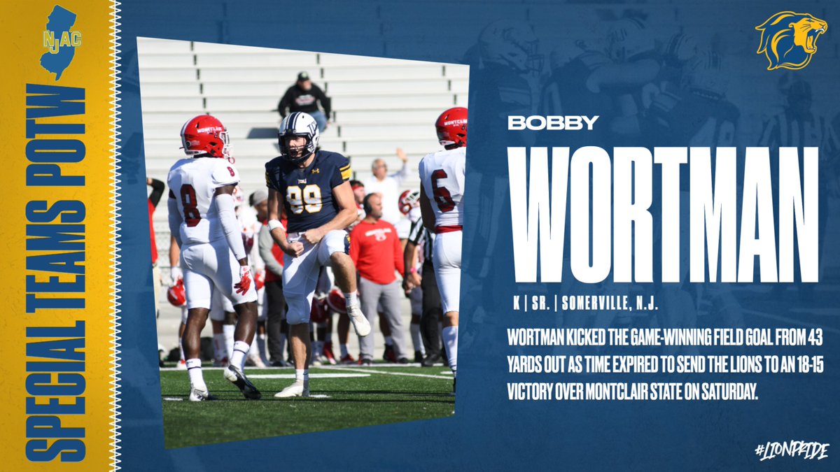TCNJ Football tweet media