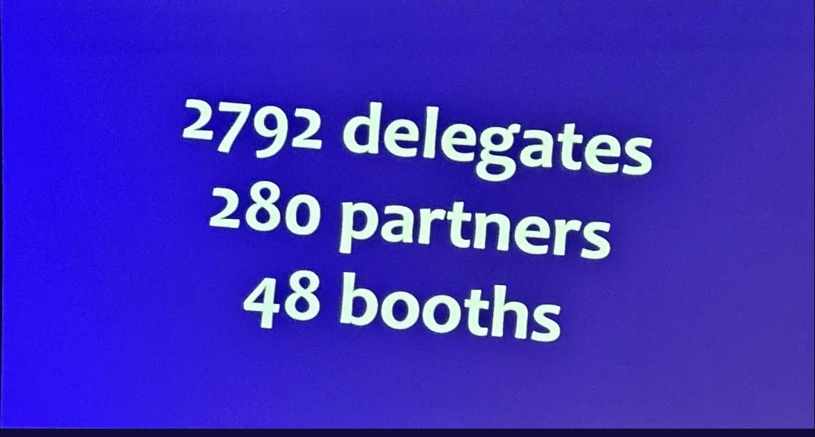 So many of us around, and at the same time even more of us at home who couldn’t make it. How are you going to share all the tips and pearls from today’s learning? #EUSEM2022