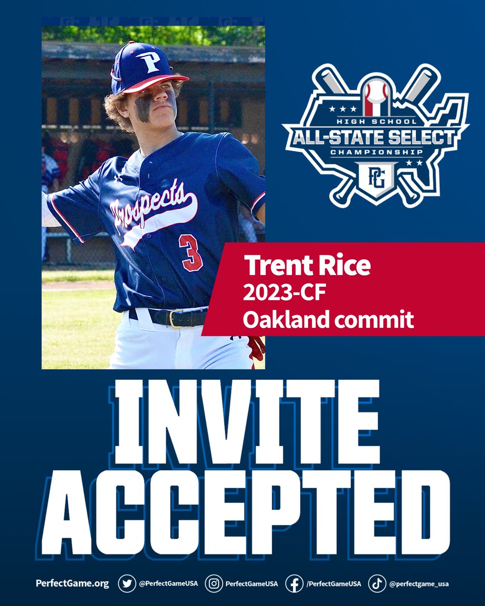 Plus-plus speed? ☑️ Multi-sport athlete? ☑️ Winner with real tools? ☑️ My guy @tr3ntrice is headed to Houston to rep the Northern boys in a few weeks. Can’t wait to watch these Cold Weather Bats in action. @PG_OhioValley | @JGatesPG | @OaklandBSB