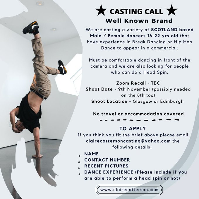 castingsfile's tweet image. #Casting 👇