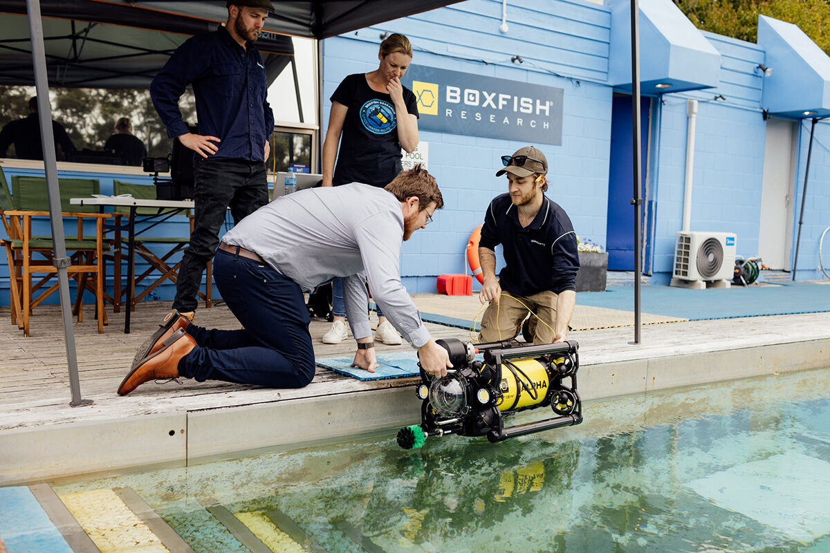 boxfishrobotics's tweet photo. We love hearing stories from our clients about how their #ROV makes #assetinspection tasks safer and more cost-effective. @watercare_nz staff were only trained last week (pictured) and now they’re using their ROV to support the organisation’s water quality goals! 👏 https://t.co/wBAyTEeNuy
