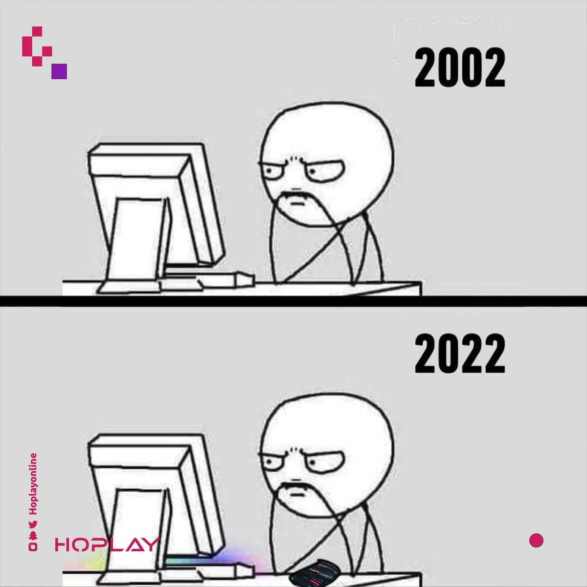 بعض الأشياء ما تتغير... 
RGB is life

تتغير مع هوبلاي رابط التحميل بالبايو 👾

#gamingmemes #hoplay
#هوبلاي #قيمرز #بلاستيشن #اكسبوكس #قيمنق #جيمرز
 #هوبلاي_غير #ليش_هوبلاي
#بيسي #اونلاين #العاب #قيمز #قيمنق #ميمز
#ميمز_عرب #ميمز_العرب