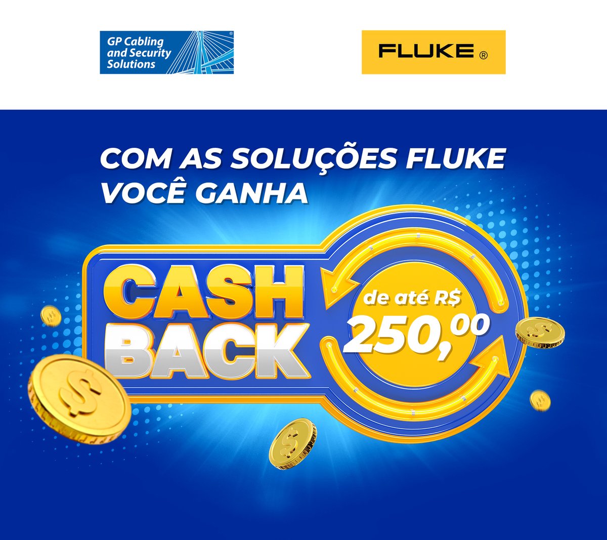 GpCabling's tweet image. 🤑🤑Últimas semanas! Confira a nova promoção da GP Cabling com produtos FLUKE.
Saiba como ter o seu CASHBACK aqui: mla.bs/80e608b4

#gpcabling #flukenetworks #certificaçãoderede #otdr #versiv #flukebrasil