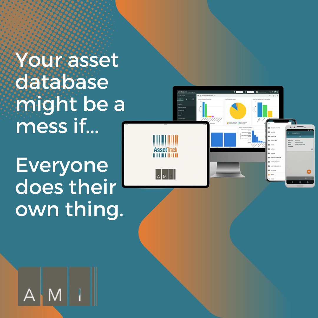 Successful hardware asset management thrives on consistency and that can’t happen if everyone is doing something different. Click below to learn how AMI AssetTrack can help! amitracks.com/process-contro…
#HMA #ITAM #ProcessControl