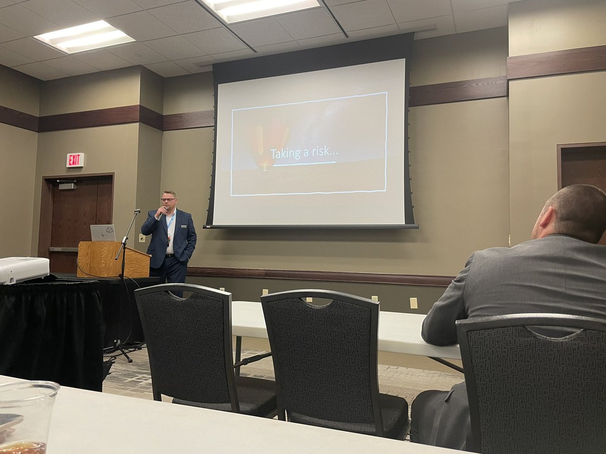 KaitlinCurran2's tweet photo. Learning about restorative leadership from @EpperleyMatt @CASEDupage @ilprincipals #IPAconference https://t.co/A4IaFOxkzw