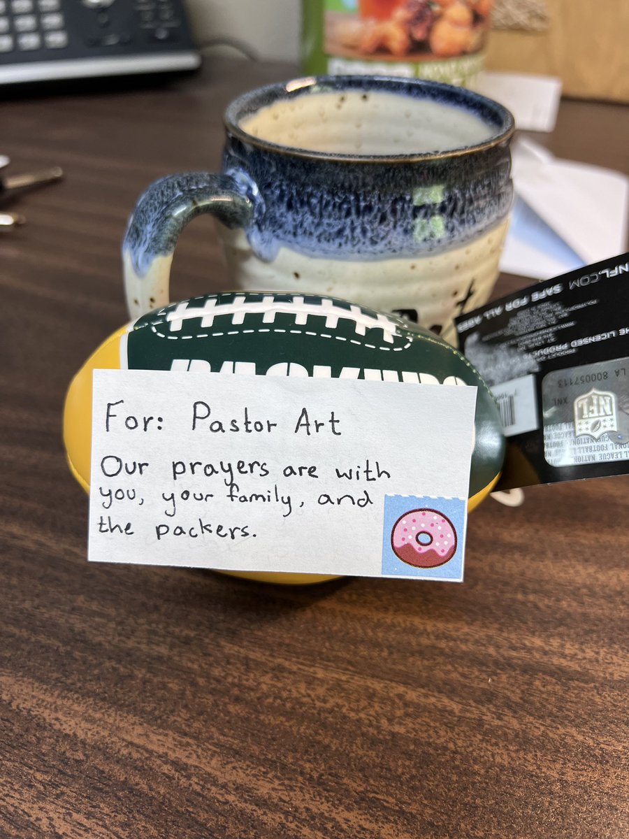 arthurleehsu's tweet photo. Got this at church yesterday https://t.co/WD8yOBCWUw