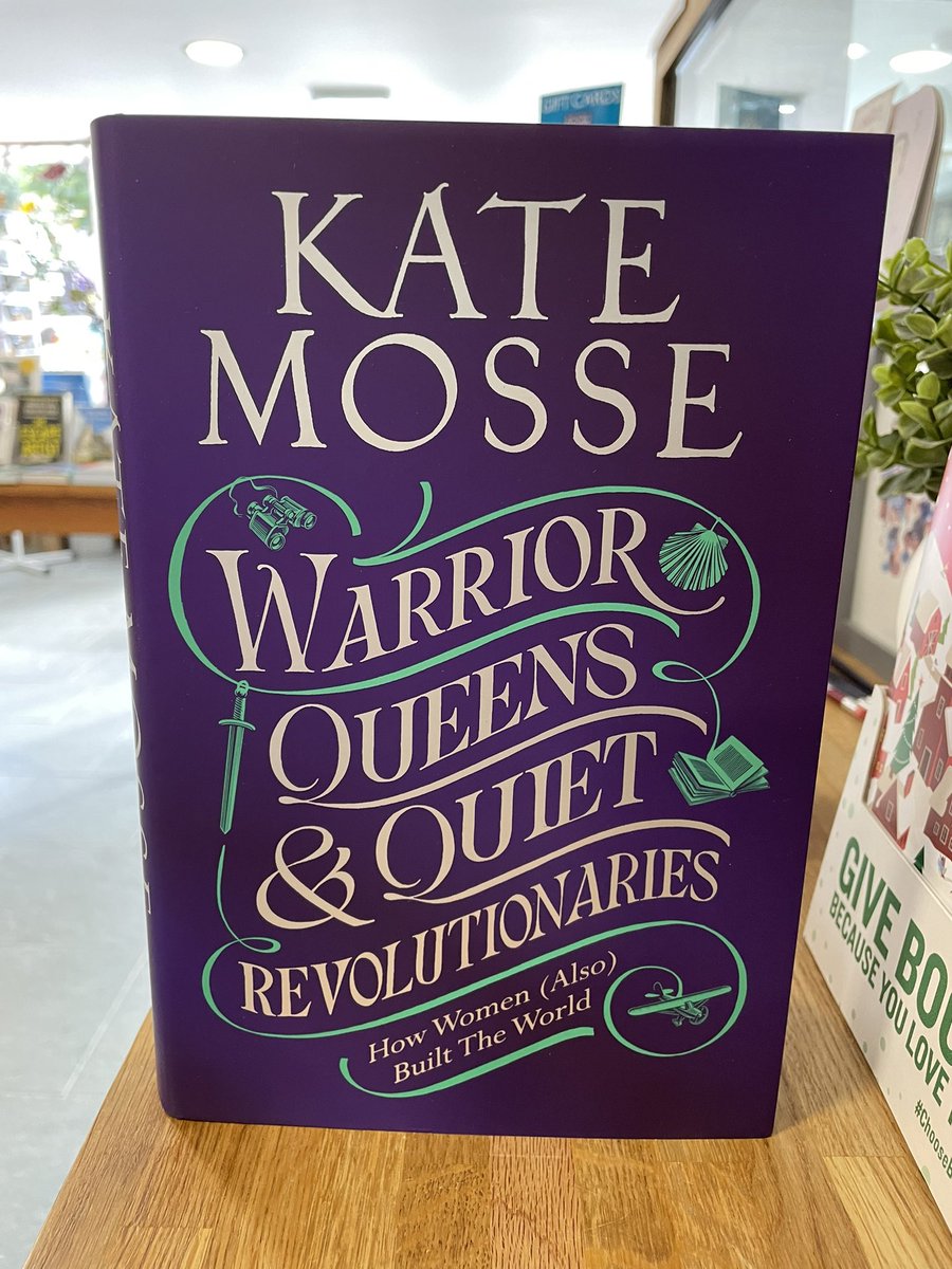 We’re having a visit tomorrow morning, Tuesday 18th from @katemosse @MantleBooks for a little book signing, let us know if you’d like one.