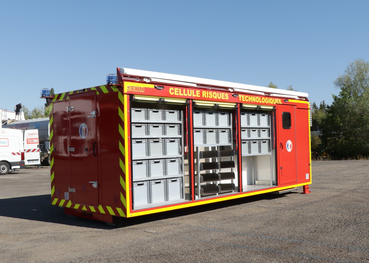 BehmSas's tweet photo. Cellule d'intervention contre les Risques Technologiques réalisée pour les Sapeurs-Pompiers de Mayotte.
Berce sélectionnée par @ugap 
Nous remercions @sdis976 pour leur confiance. https://t.co/o3UQ0k3alK
