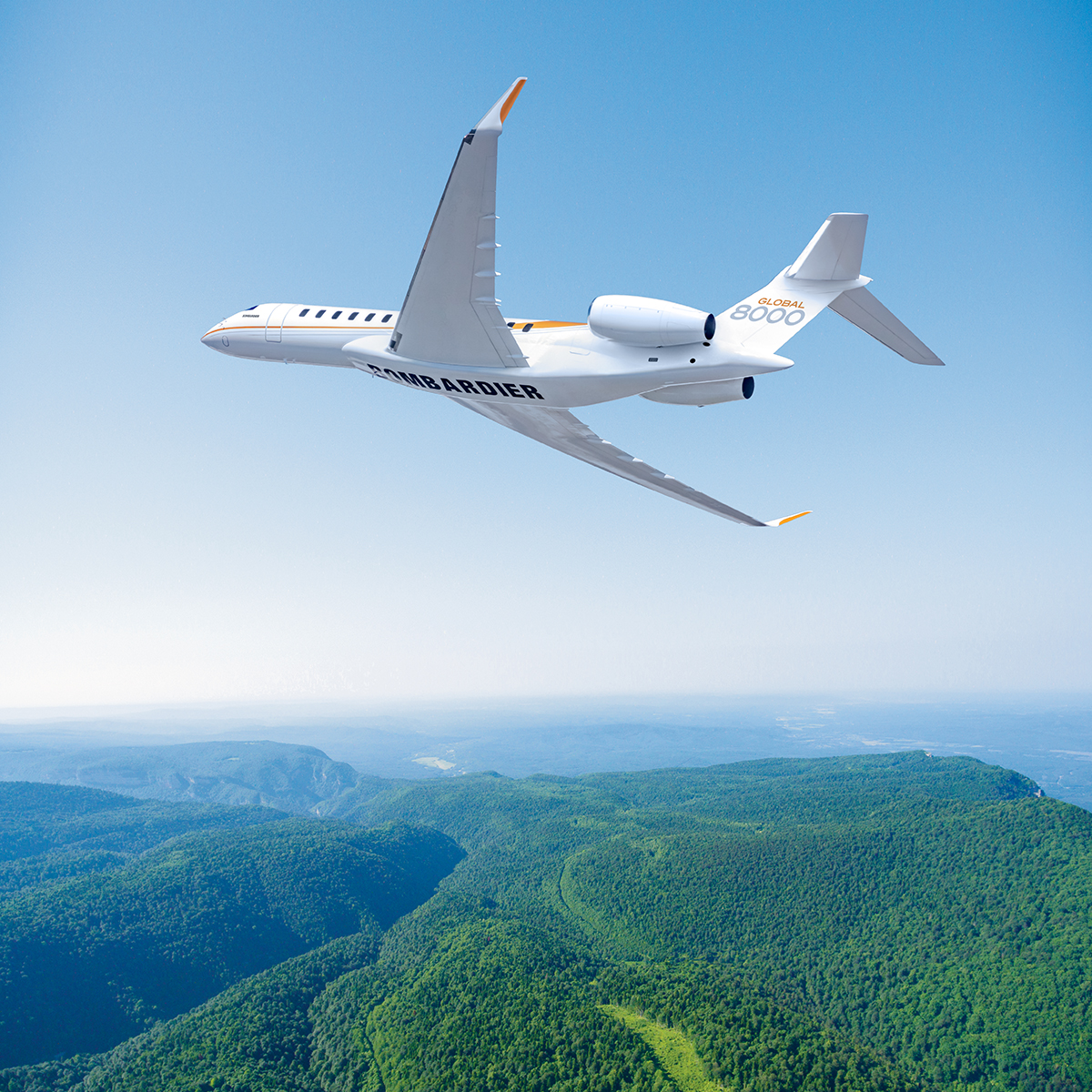 Bombardier's tweet photo. As of January 2023, #Bombardier will cover 100% of its flight operations with #SustainableAviationFuel through a landmark agreement with @SignatureFBO. Learn more: https://t.co/4Nx07X4Q4Y https://t.co/P7HQJ32qvq