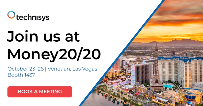 Technisys in Money 20/20 this October.