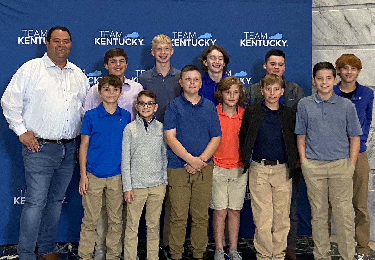 LeahMarcum7's tweet photo. Thank you @VoteRandallW for your sponsorship and support for our boys!  They had an amazing day at the capitol! https://t.co/Ff9AVGAJz2