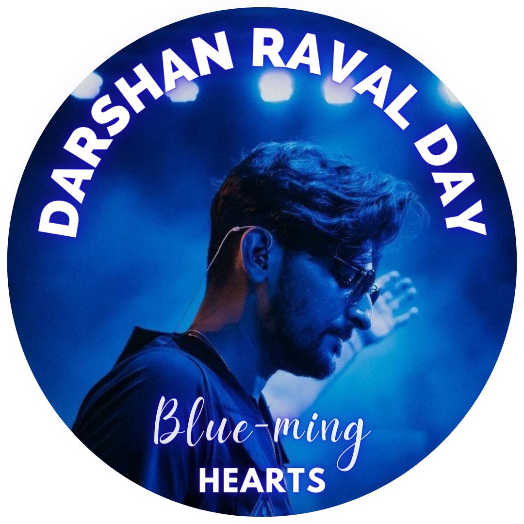 DrdzNaina's tweet photo. REPLY UNDER THIS TWEET I WANT TO TAKE A SS 💙😭🌀:

"DARSHAN WE LOVE YOU" 

HAPPY BIRTHDAY DARSHAN RAVAL 
TUM MERE AUDIO OUT NOW https://t.co/ul2aWbika0