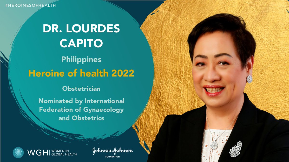 FAMILY PLANNING HEROINE 👩‍🍼

Dr. Lourdes Capito has pioneered the training of health workers on sub dermal contraceptive implants with a focus on geographically isolated &amp; disadvantaged areas in the 🇵🇭 

2022 awardee nominated by <a href="/FIGOH/">Figo Ho</a>

➡️ bit.ly/3eCiQ0t
