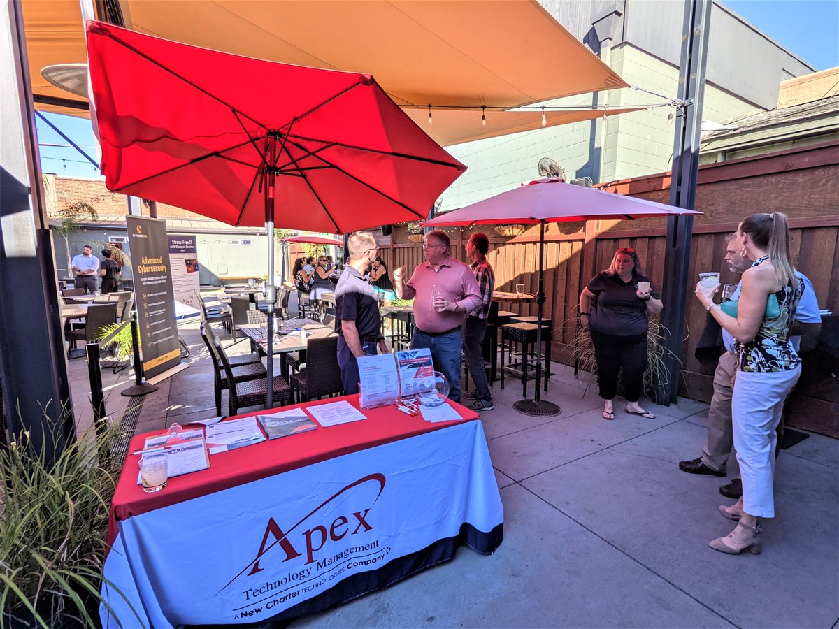 ChicoChamber's tweet photo. 📢 Shout out to Apex Technology Management for hosting a fantastic Chamber Evening Mixer! If you or your business are looking to protect yourself in the digital world, contact Apex Technology Management for help! You can learn more here: 800-310-2739 https://t.co/pT0W7pvgN2 https://t.co/GNGU2s7zq5