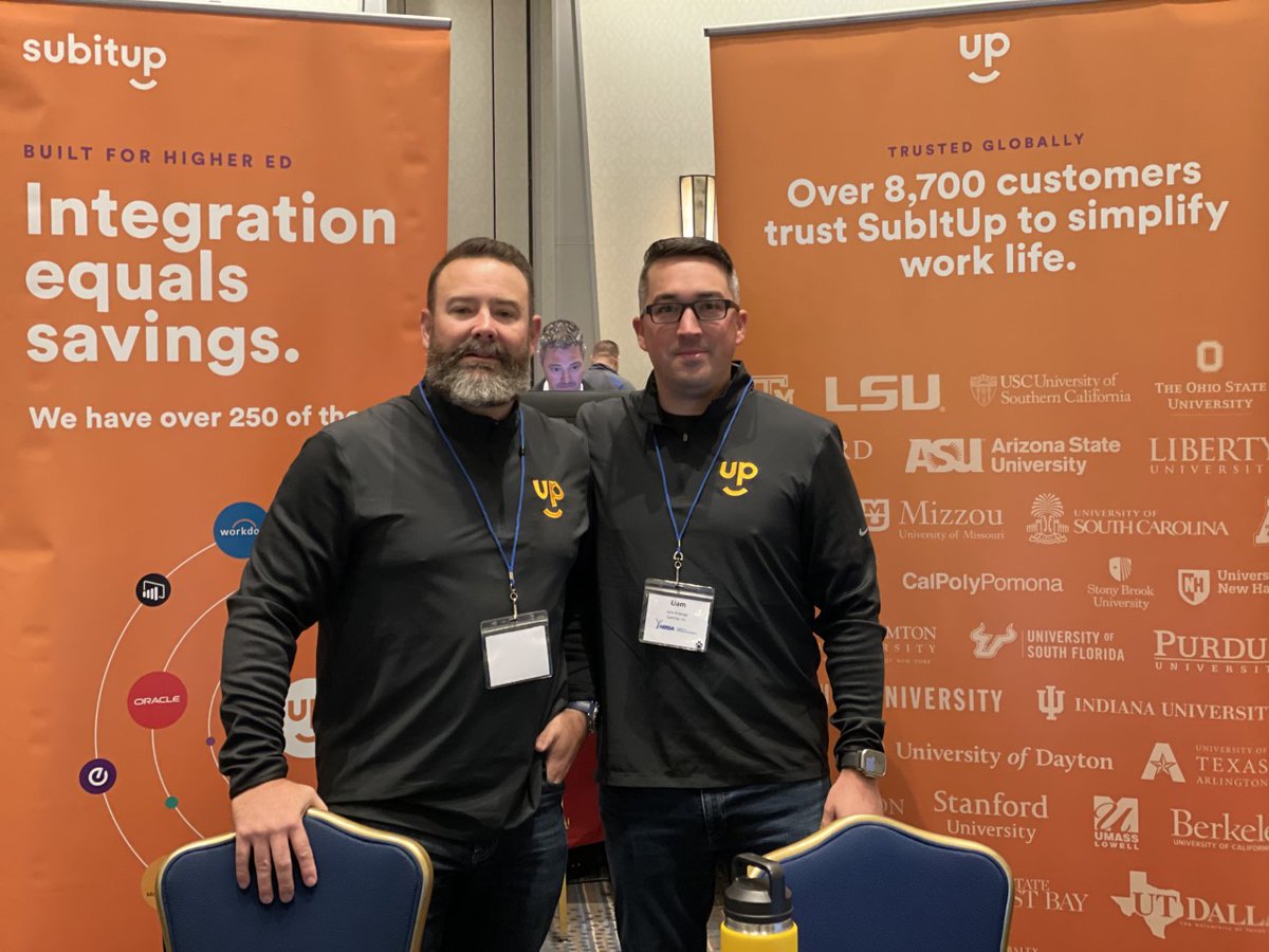 SubItUp's tweet image. Liam and Bob are on the road again to link up with our Region 1 @NIRSAlive friends. Thanks for the incredible hospitality @UConnRec! #NIRSA #NIRSARegion1 #hartford