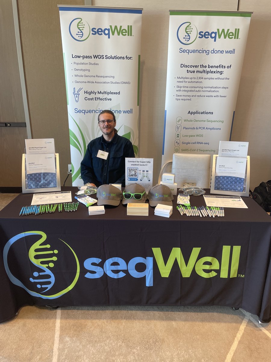 seqWell's tweet photo. Bruce Pipher, our regional account manager for the Northeast is ready to meet you at #MWACD2022 today &amp; tomorrow in Columbus, OH. Ask Bruce how our multiplexing #libraryprep technology could help accelerate your research.

#Genomics #NGS #WGS #plexWell #purePlex #DNA https://t.co/wdqh57semn