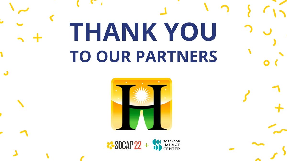 SOCAPmarkets's tweet photo. Halloran Philanthropies embodies the true ideals of a philanthropist by promoting &amp; supporting the well-being of individuals above all. That is why we are delighted to partner with Halloran Philanthropies for #SOCAP22. https://t.co/WdG6jpISJf