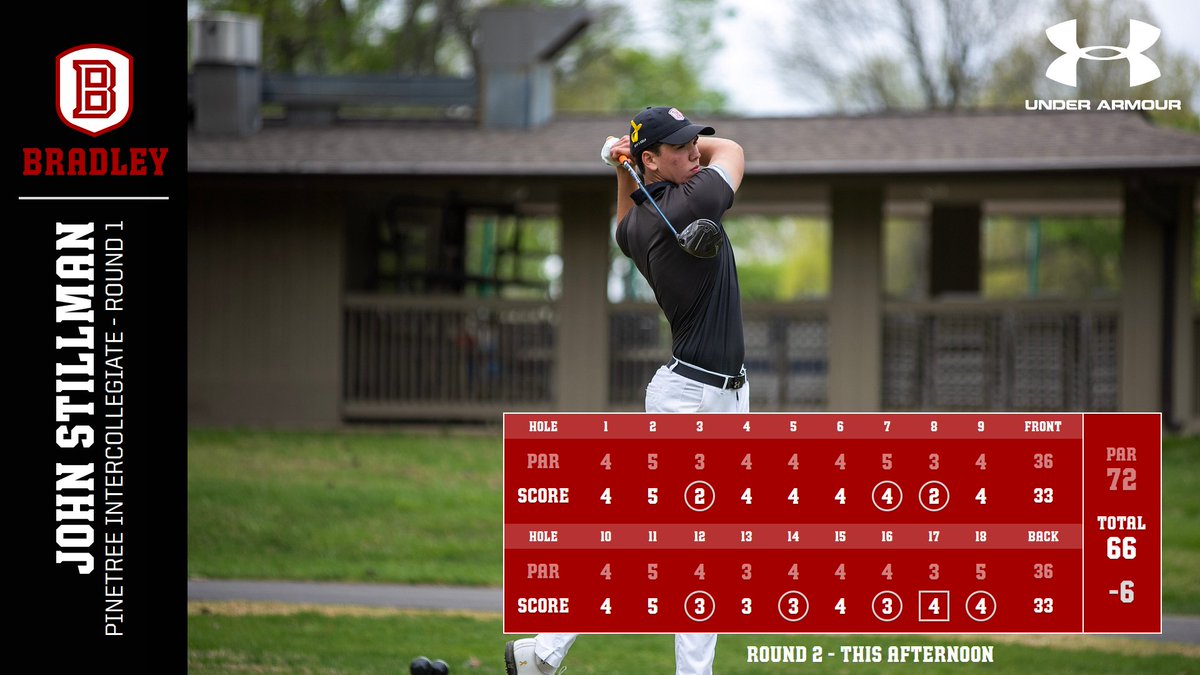 Bradley Men's Golf tweet media