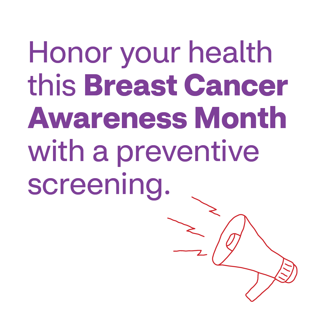 Aetna's tweet photo. #BreastCancerAwarenessMonth is a great time to honor your health by scheduling a mammogram if you need it. Your doctor can help you decide if it’s right for you. Most Aetna plans cover breast cancer screenings for women age 40+. #HealthierHappensTogether #HereforHer