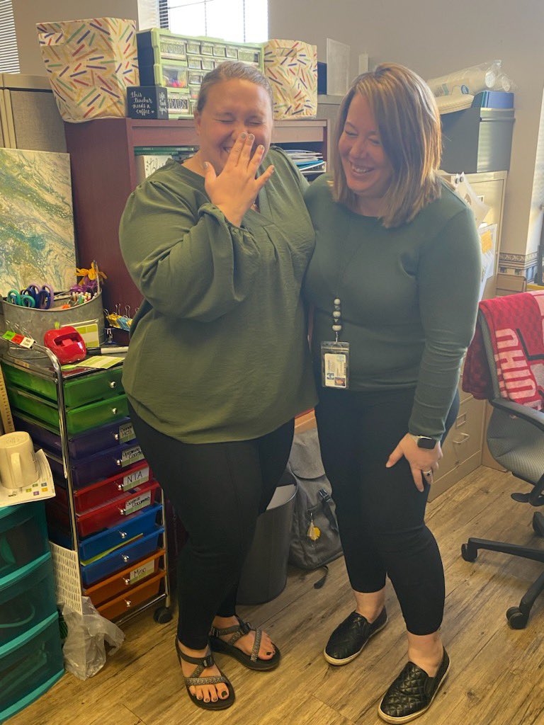 Bekah Reed (@reedhcde) on Twitter photo #Twinning with one of my FAVORITE people! This is by far the most accurate representation of us whenever we are in the same room! #BetterTogether #ElemTL #HCS_TL <a href="/BCrawford_HCS/">Brittany Crawford</a> #Twinning with one of my FAVORITE people! This is by far the most accurate representation of us whenever we are in the same room! #BetterTogether #ElemTL #HCS_TL <a href="/BCrawford_HCS/">Brittany Crawford</a>
