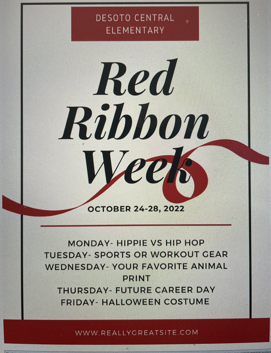 TweetDCS_DCES's tweet photo. #RedRibbon  #dcespositivity https://t.co/1OtJq3krvg