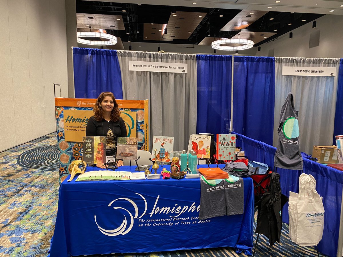 UT_Hemispheres's tweet image. We had such a wonderful time connecting with educators at #TXCSS2022! Thank you to everyone who stopped by talk with us in Denton. 🌎