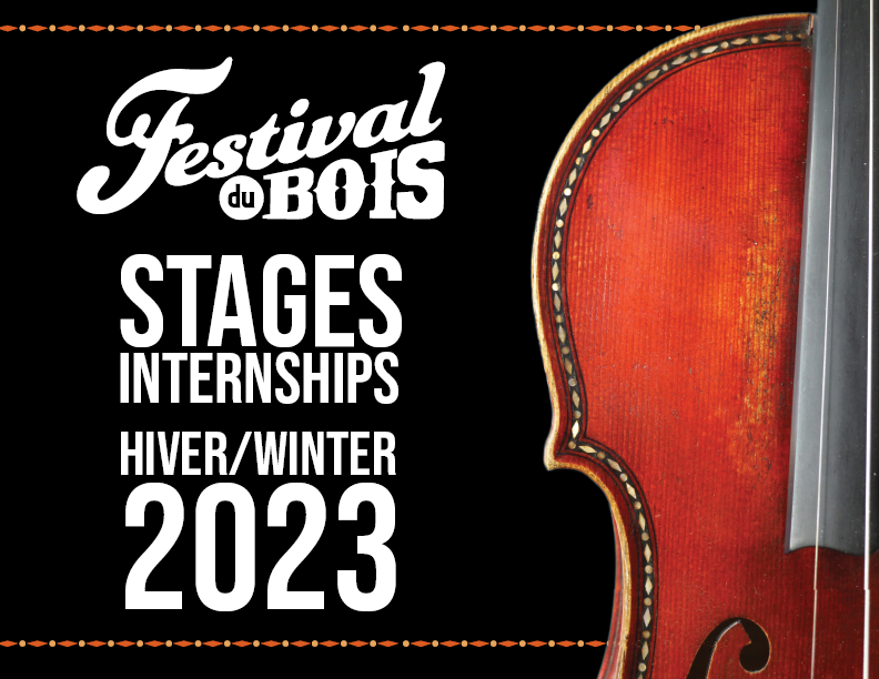 STAGES RÉMUNÉRÉS | La <a href="/SFMaillardville/">SF Maillardville</a> est à la recherche de stagiaires pour la 34e édition du Festival du Bois, qui se tiendra du 24 au 26 mars 2023!

Dates de début: 9 janvier 2023
Durées: 4 mois, 35h/semaine
Plus d'info: lnkd.in/gNc2yGsa

#stages #internship #frcb