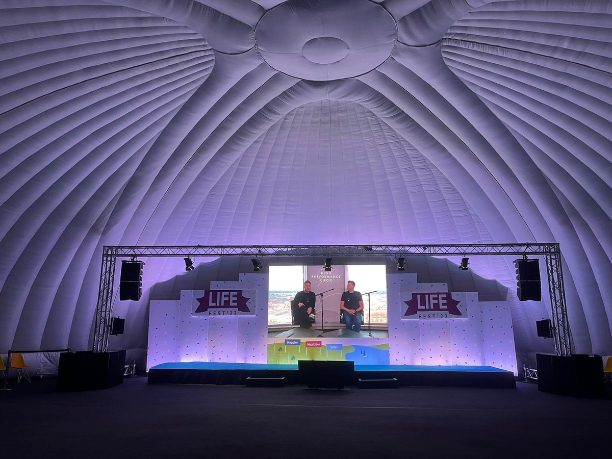 Evolutiondome's tweet photo. Last week we had the pleasure of working with the @AnglianWater team again. One welcome hub and 6 break outs supplied, complete with flooring, carpet, glass doors and fire points 👌#EventStructures #Events #Conference #Breakouts #InflatableStructures #InflatableDome https://t.co/8eK4ucZoBN