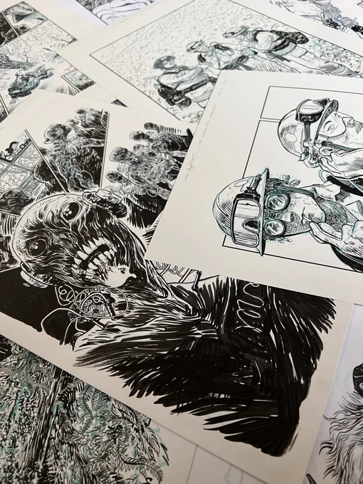 For now, the currently listed pages are all I'm planning on selling.

Maintaining my entire catalogue of art in a shop would be a little more than little ol' me has the bandwidth for, but I enjoy offering my art directly to anyone who wants it. So I do my best to list what I can. 