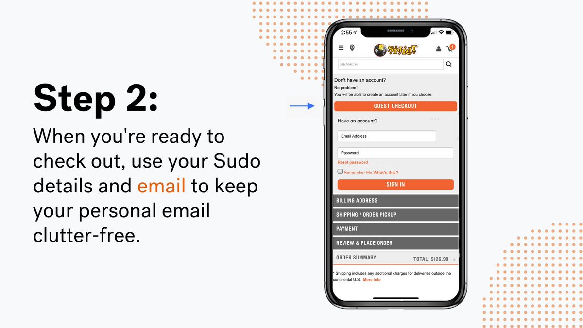 MySudoApp's tweet photo. Shopping online privately &amp; securely is as easy as 1, 2, 3! Use MySudo’s #private browser to search for what you need and when you’re ready to check out, use your Sudo email address, phone number, &amp; virtual card! Your personal info is #secure online with MySudo. #halloween https://t.co/8F78fBkcXm