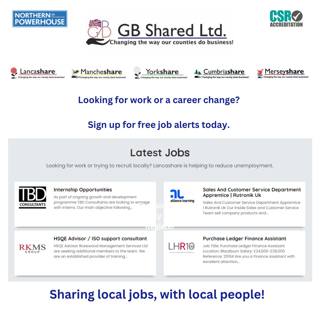 YorkShare2's tweet photo. Looking for work?  Yorkshare centralises the counties jobs with the help of our business communities. It's free to register to be part of our local talent pool, sign up &amp; be sure you don't miss out on the latest job  opportunities!

#ReducingUnemployment

https://t.co/dSjfRosCVC https://t.co/te4NxTnC5p