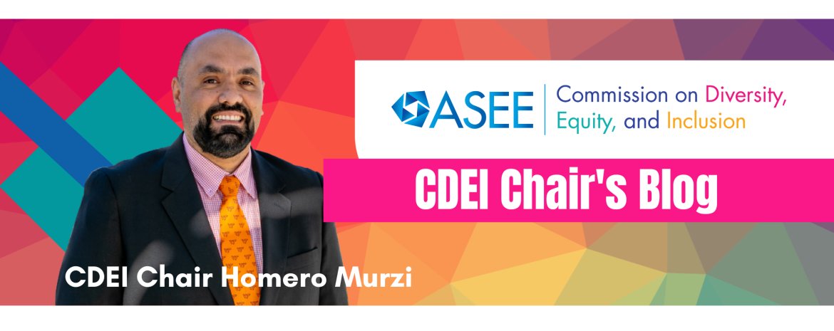 Check out the latest update from the CDEI chair! #ASEEIncludes bit.ly/3D6OQDz
