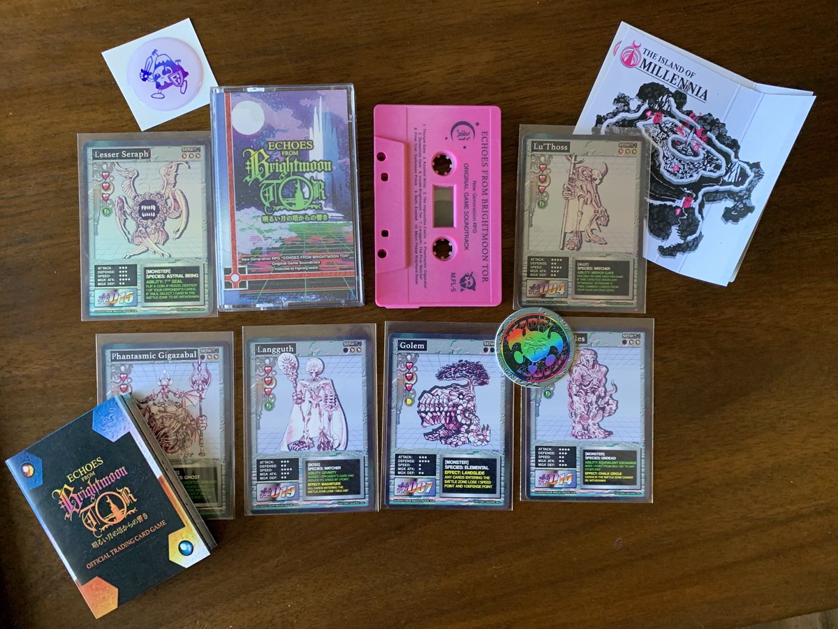 LundyLand95's tweet photo. I am blown away with this release. The album is one of my favorites and I am so happy to finally have it on physical. The cards, sticker, and artwork just put it over the top- perfect set and presentation!  Thanks @M_FantasyLegend &amp; @pj_rork https://t.co/AzlS4QRrWS