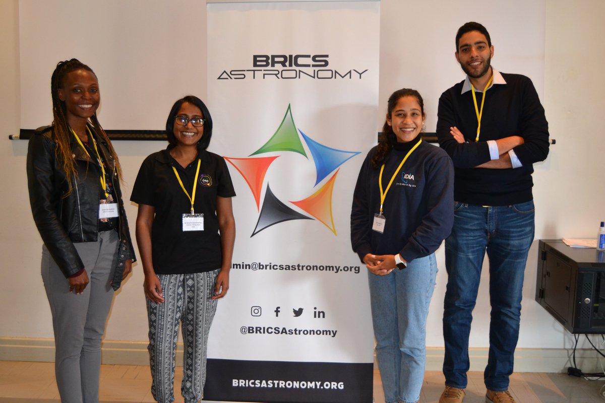 BRICSAstronomy's tweet image. The team behind the BITDN Hackathon.
#BRICS #hack4dev #bigdata #machinelearning #teamwork #leaders

@Big_IDIA @DARABigData @Astro4Dev