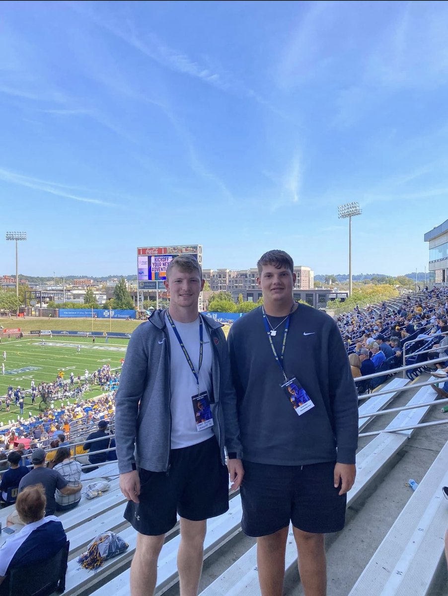 PrestonG75's tweet photo. Great visit to UTC.  Really enjoyed the game day atmosphere.  AGTG for blessing me with these opportunities. Psalm 104:31
#GOMOCS
@CoachKevinRevis 
@leytonteal88 @NwGaFootball @SHSPhoenixFB @RecruitGeorgia https://t.co/bNH6Tw4Dsa