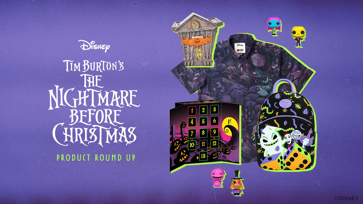 Halloween is almost 13 days away! 🎃🤍🖤 We’re sharing 13 Disney “Tim Burton’s The Nightmare Before Christmas” merch ideas as we countdown to Halloween: spr.ly/6012MYRAA