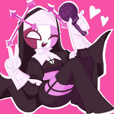 Sweet_DevilNun's tweet photo. “My body isn't made of ice cream!”

±Sweet nun but with a secret that no one knows±

±She is part demon±

±Rejected by god thousands of times but still want to help you reach heaven at any costs±

±~Sarvente~± https://t.co/AAWIN0BiUp