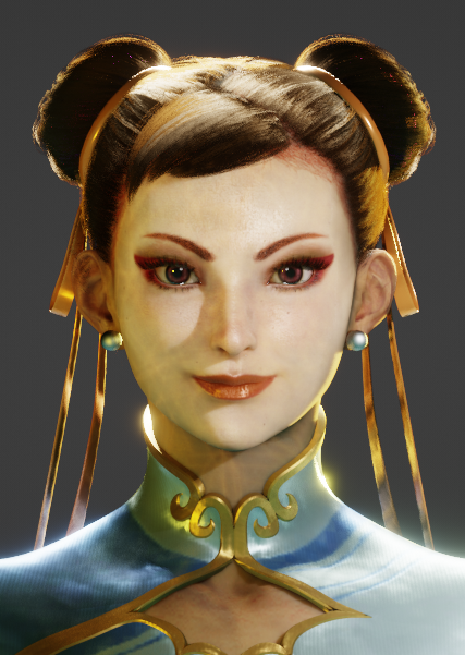 Tmalik18's tweet image. #chunli #StreetFighter6 #StreetFighter #StreetFighter6closedbeta #Blender3d  Chun li from sf6  Fanart .   it was so fun to test lighting on this model. rendered with blender eevee