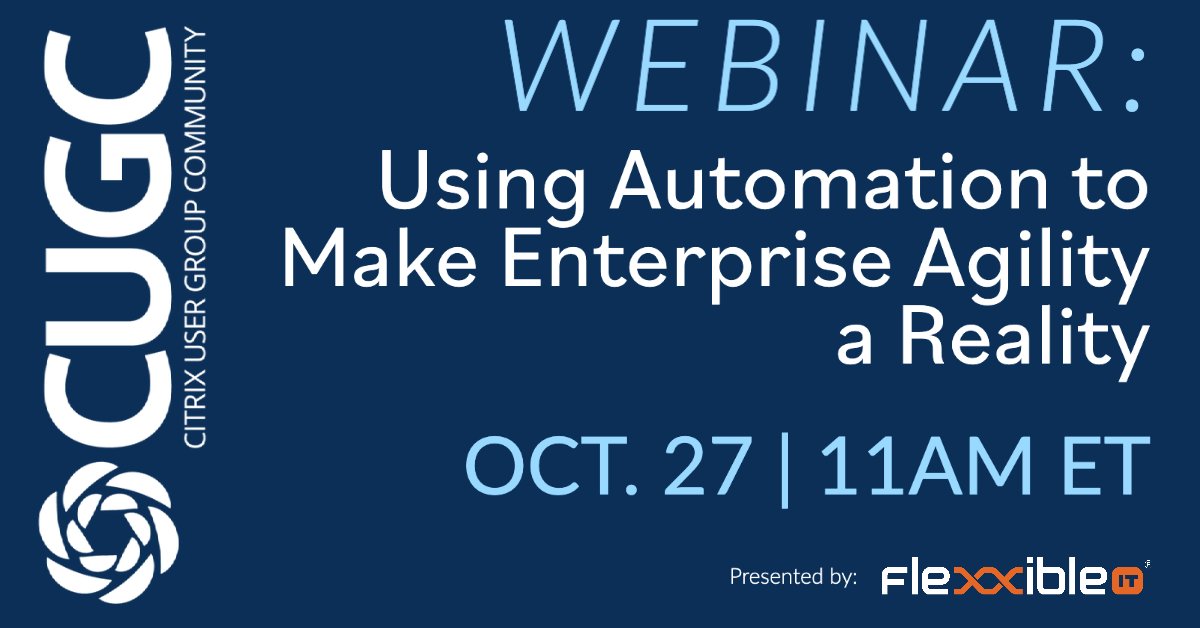 Register Now! Join <a href="/AdamCooperman/">Adam Cooperman</a> of <a href="/FlexxibleIT/">Flexxible</a> next week at #myCUGC to see how #automation can help you stay on top of ever-changing WFA complexities! mycugc.org/events/details…
