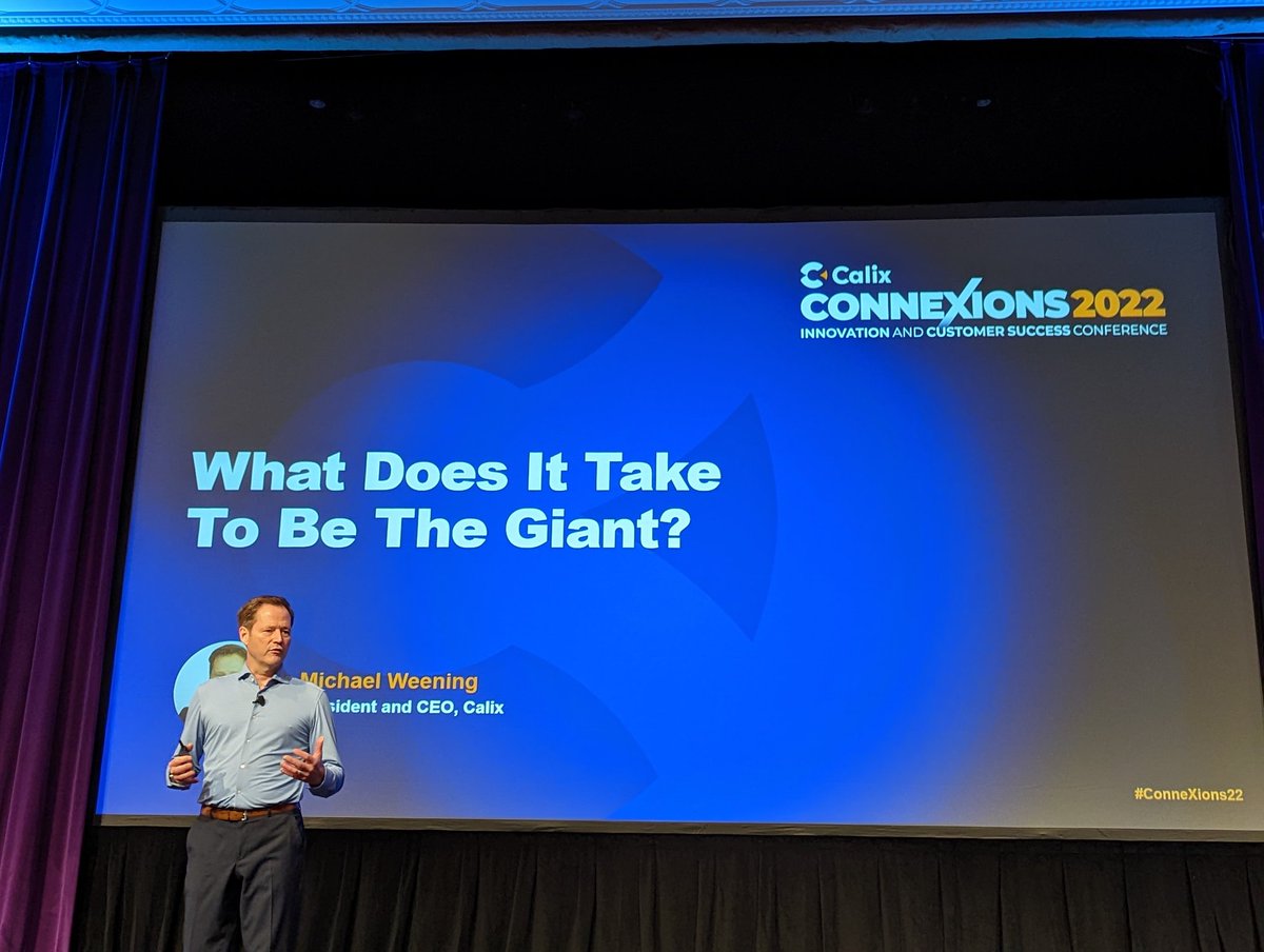 sampratt__'s tweet image. What an industry, what a location, what an event! Excited to kick-off #ConneXions22 in Las Vegas with @CalixHQ CEO @michaelweening &amp;amp; @TeslaGeorgeB&apos;s keynote on platform enabled experiences 🏆 #BuildNetworksBetter @RenderNetworks