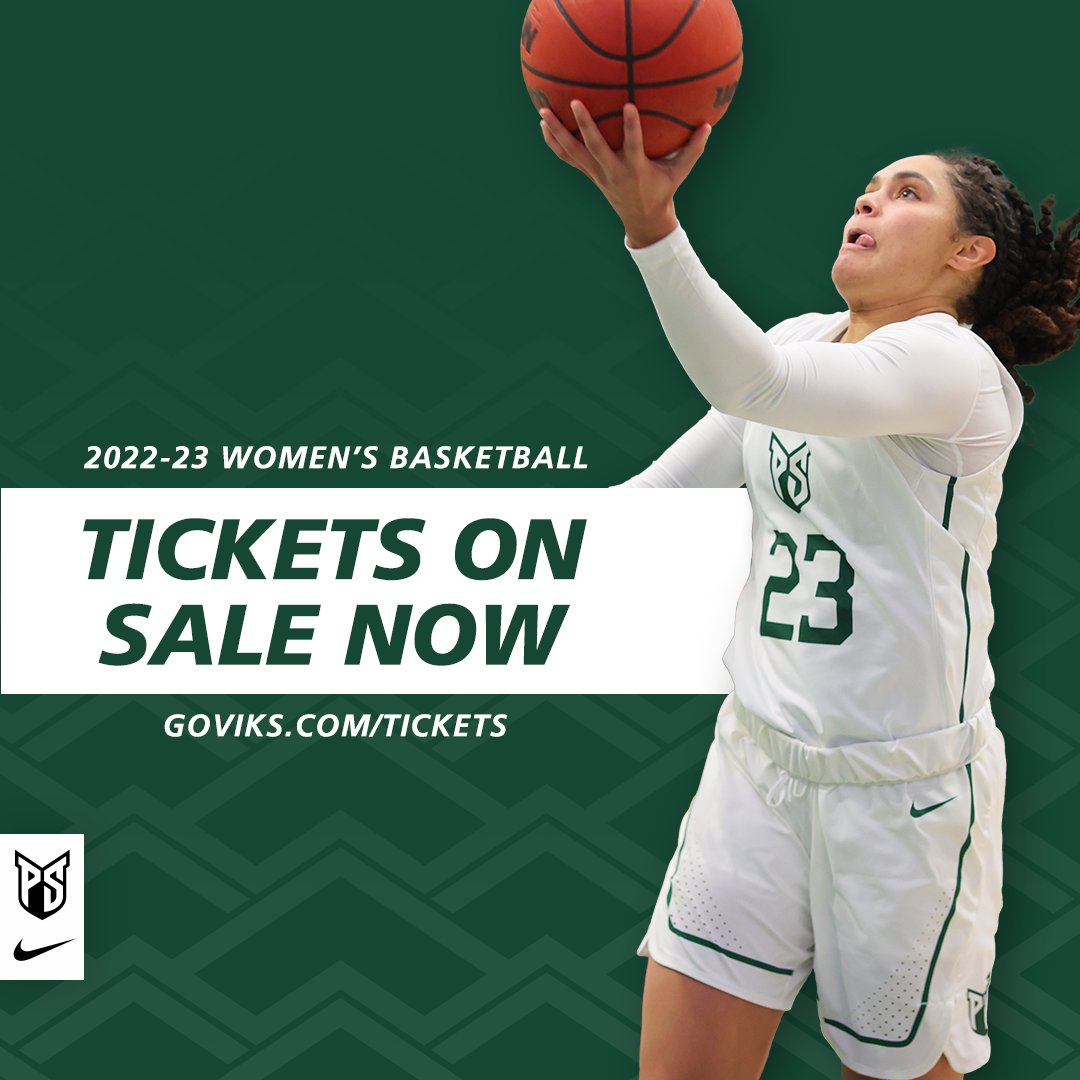 𝙎𝙞𝙣𝙜𝙡𝙚-𝙂𝙖𝙢𝙚 𝙏𝙞𝙘𝙠𝙚𝙩𝙨 𝙤𝙣 𝙎𝙖𝙡𝙚 𝙉𝙤𝙬 Attention fans! 🗣 Single-game tickets are on sale now for the 2022-23 women's basketball season. The Viks are home for 15 games this season so reserve your seat now! 🎟 portlandstate.universitytickets.com/w/?cid=168 #GoViks | #BuildTheShip