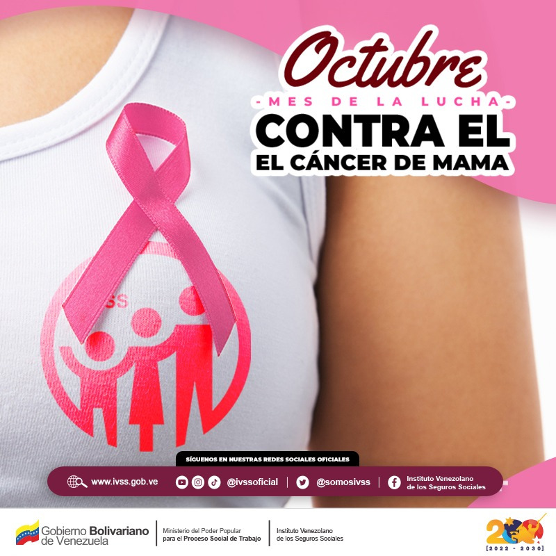 OAVALENCIAIVSS's tweet photo. #Octubre | El mes Rosa nos recuerda que la mejor forma de prevención son los chequeos regulares a partir de los 35 años, porque un diagnóstico temprano brinda altas posibilidades de superar la enfermedad.
#Tocarse no es suficiente, acude a un especialista. https://t.co/OaCwcgamTG
