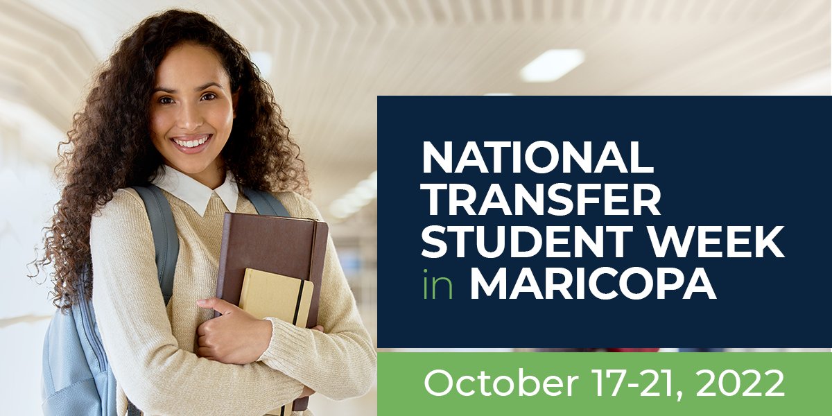gatewayaz's tweet photo. Itβs National #TransferStudentWeek!
Did you knowβ¦ Two-thirds of all students enrolled in bachelor's degrees in AZ transferred from another institution β usually a community college.
#GateWayCC https://t.co/QazCaUOjP8